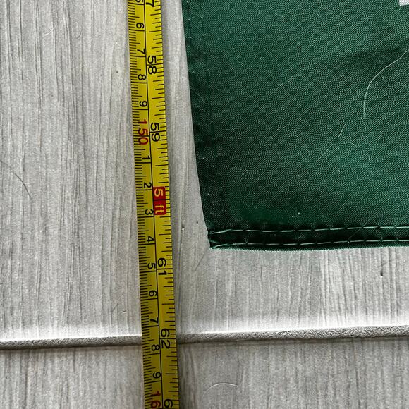 University Of Miami Hurricanes White Green Orange Fan Flag 60” X 35” - Picture 5 of 5